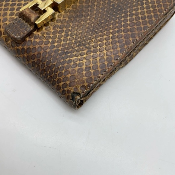 Auth GUCCI 035.0959.2131 Python
Jackie Bifold Brown Wallet - Picture 7 of 16